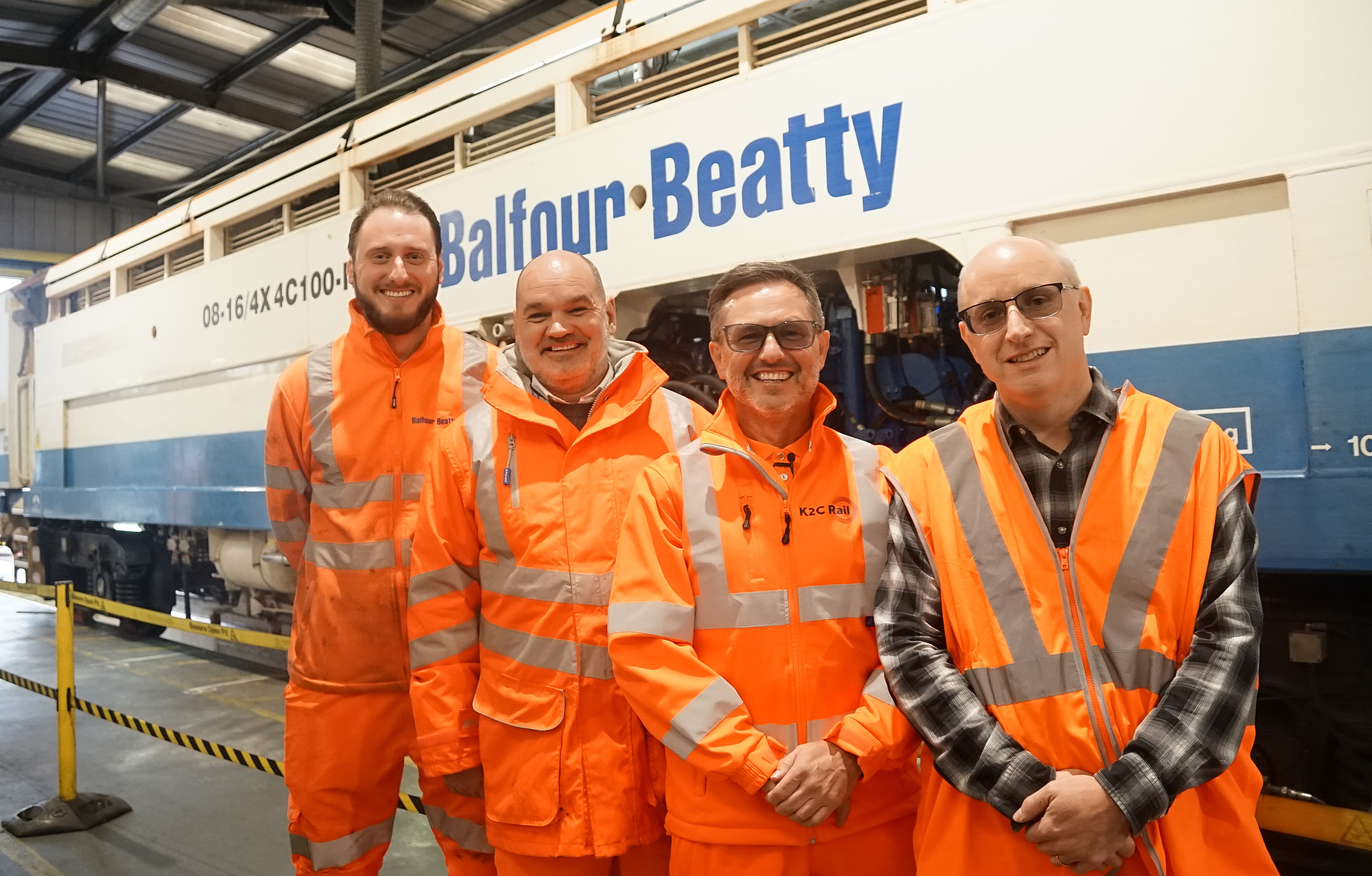 Balfour Beatty pioneers hydrogen-based engine cleaning technology across rail fleet