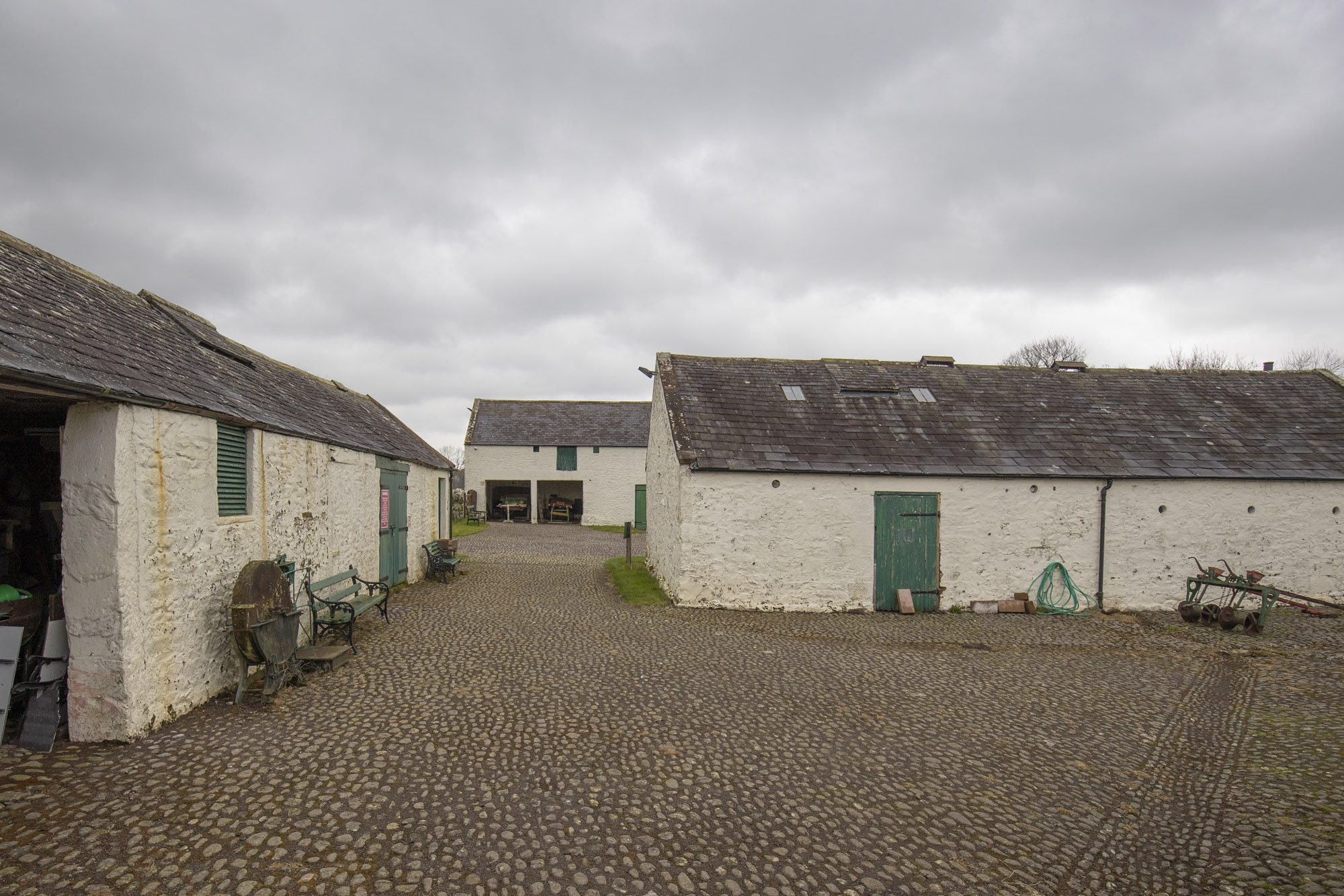 And finally... new images reveal 'quiet' restoration of barn built by Burns