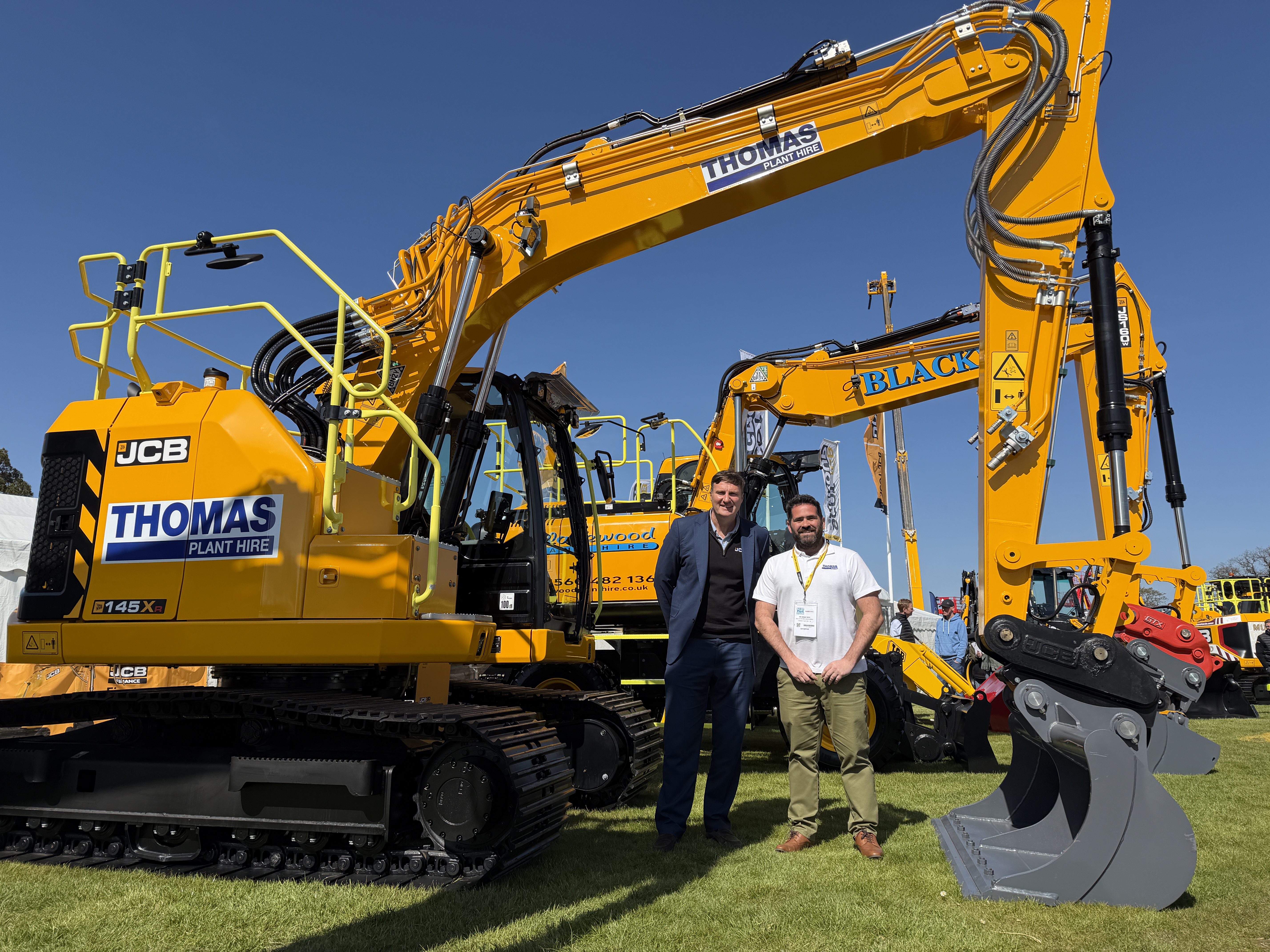 Major JCB fleet investment strengthens Scot JCB and Thomas Plant Hire partnership