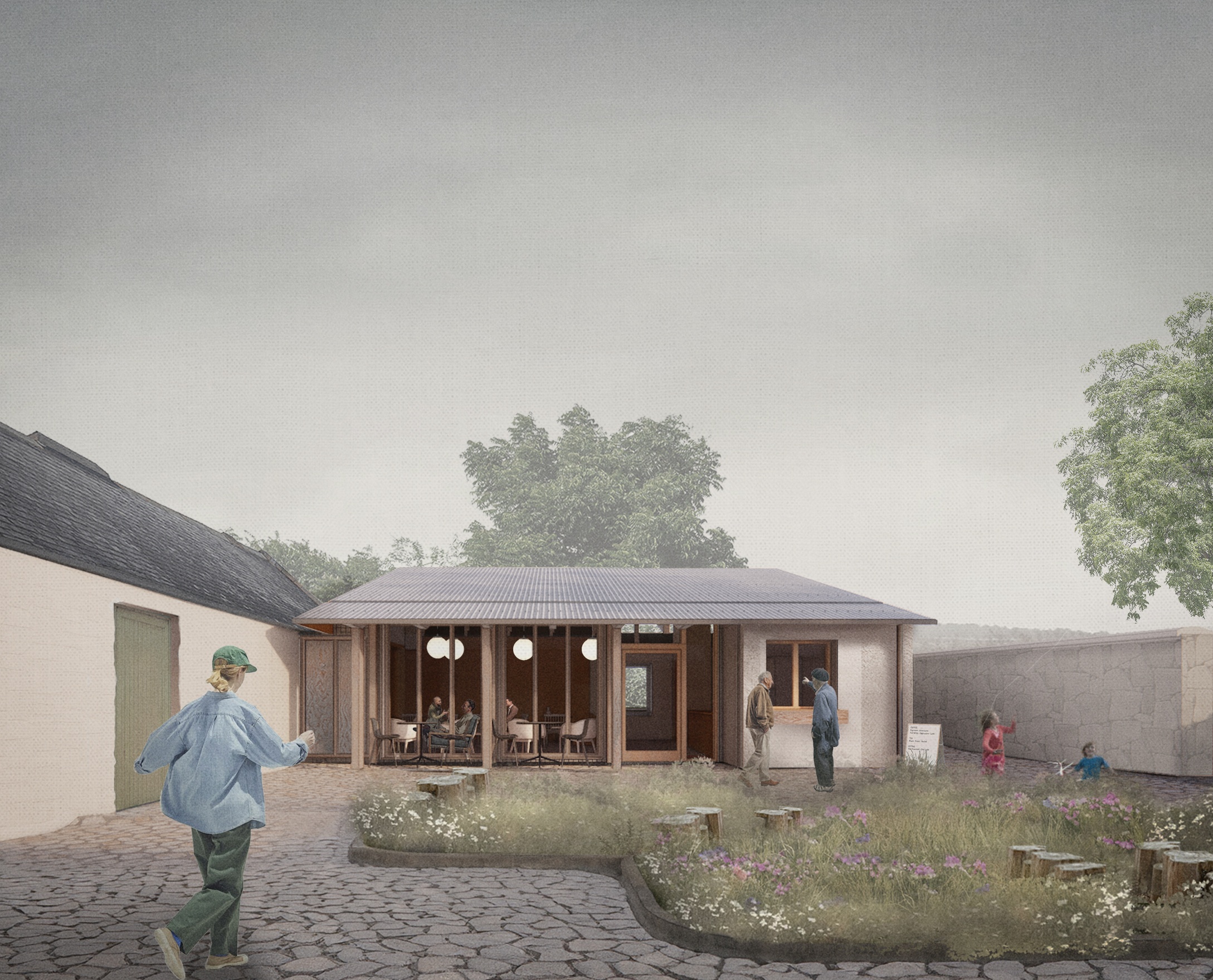 And finally... new images reveal 'quiet' restoration of barn built by Burns