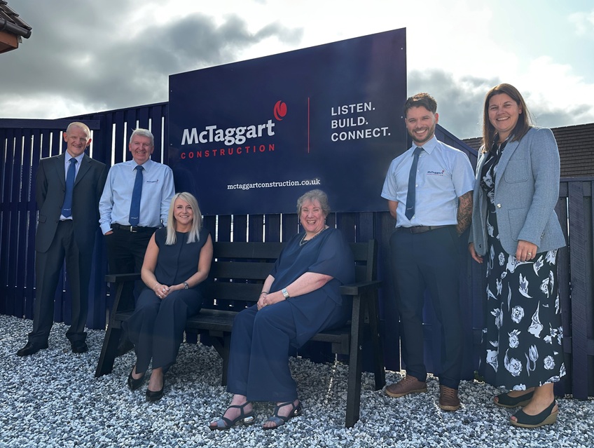 Four staff mark two decades of dedication at McTaggart