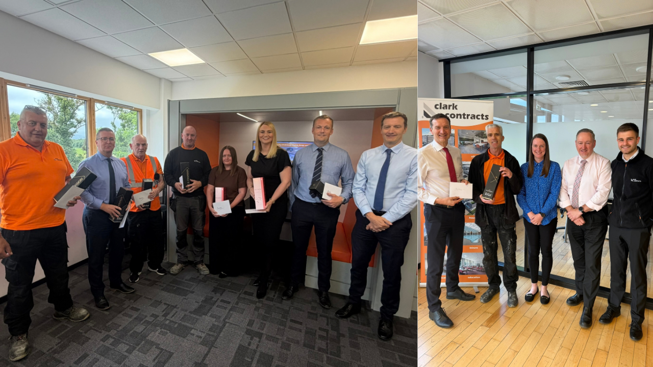 Clark Contracts Celebrates 160 years of combined service