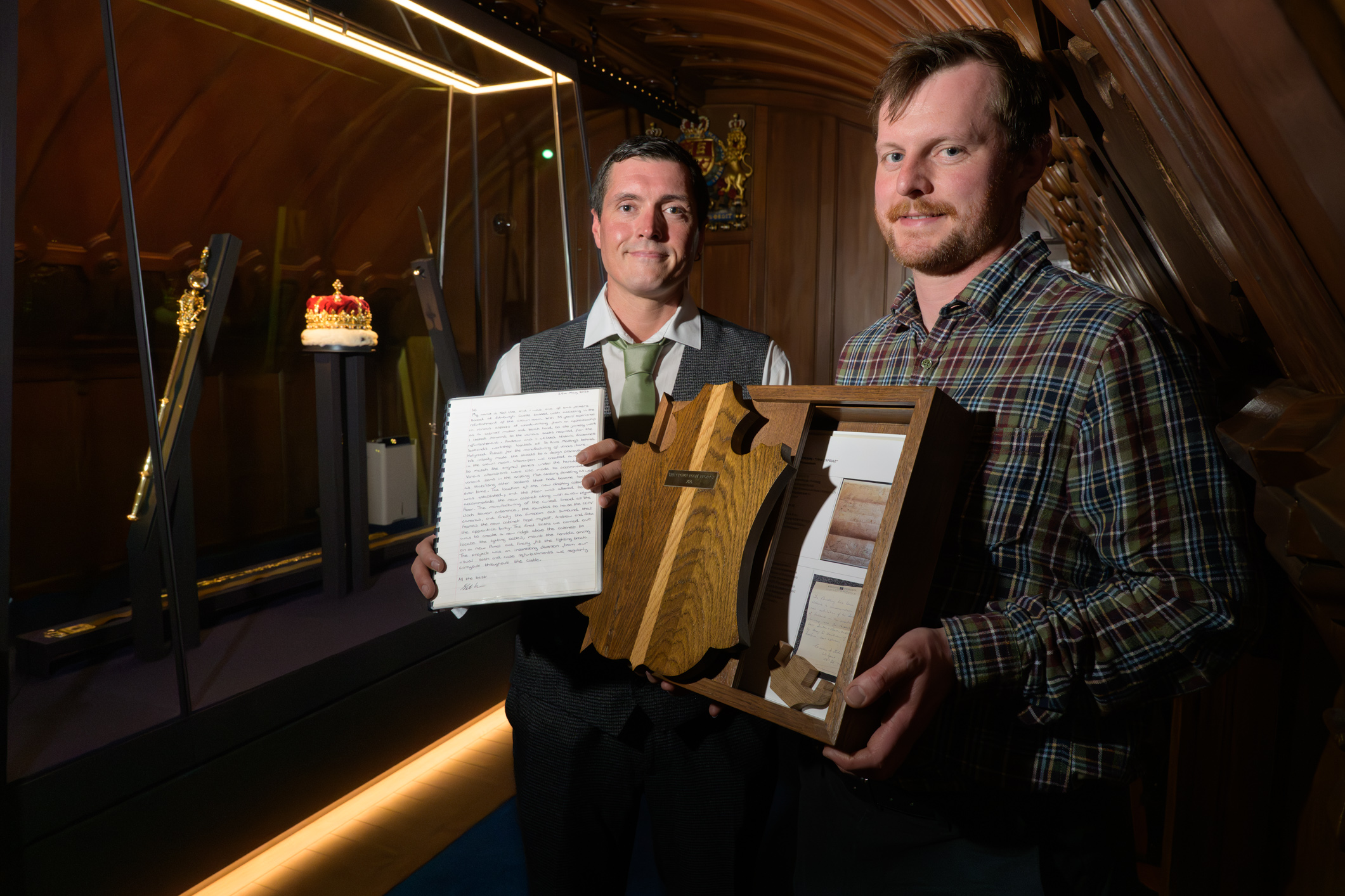 And finally... Historic ‘time capsule’ returns to Edinburgh Castle’s Crown Room