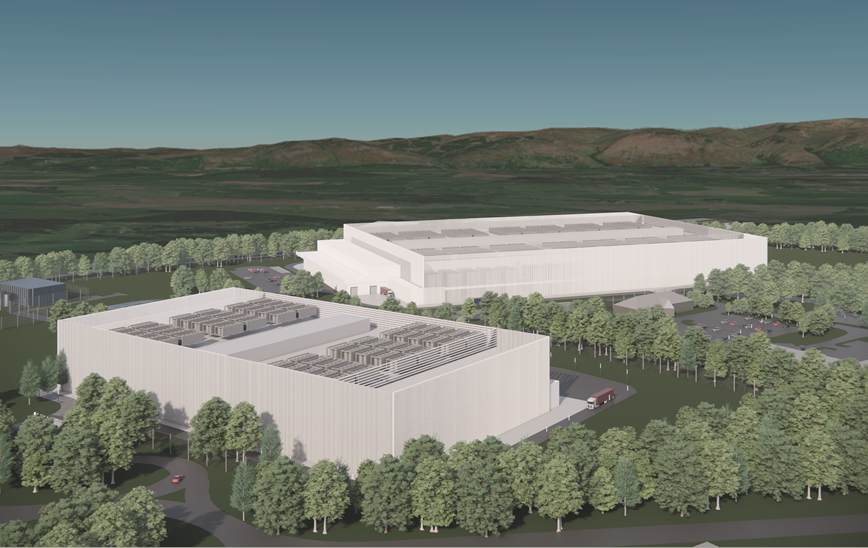 Plans submitted for 'industry-leading' green data centre in Larbert
