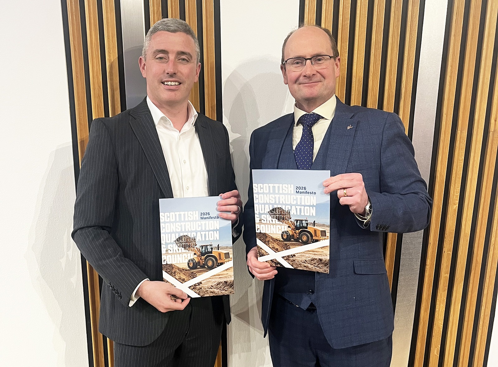 Construction leaders present five-point skills manifesto at Holyrood