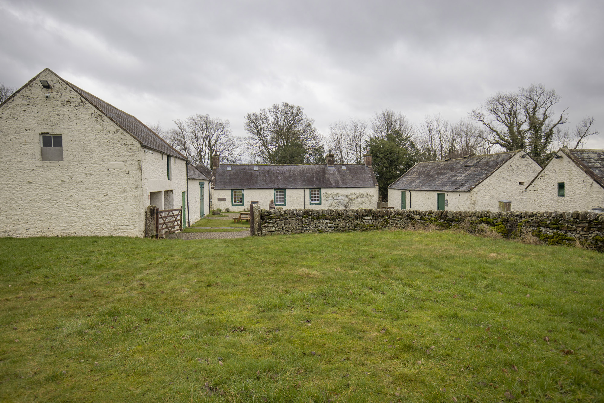 And finally... new images reveal 'quiet' restoration of barn built by Burns