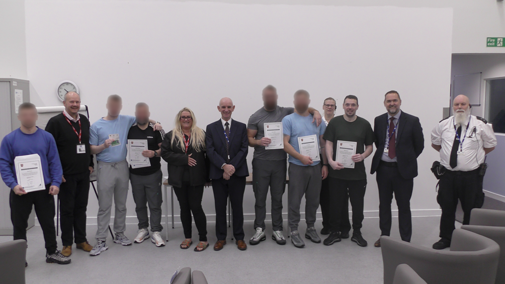 Amey helps HMP Grampian prisoners take first steps towards careers in construction