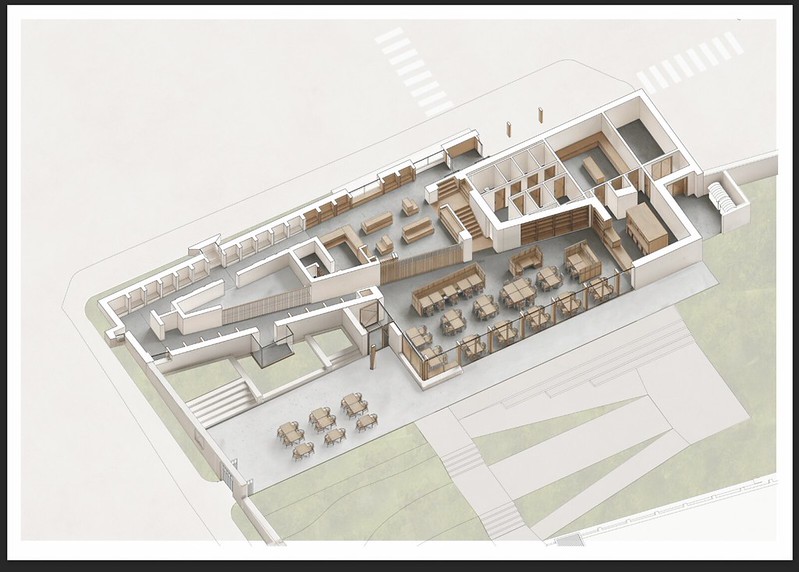 Designs unveiled for Hill House visitor centre in Helensburgh