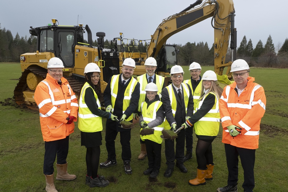 Main works begin on new Hazlehead Academy Campus