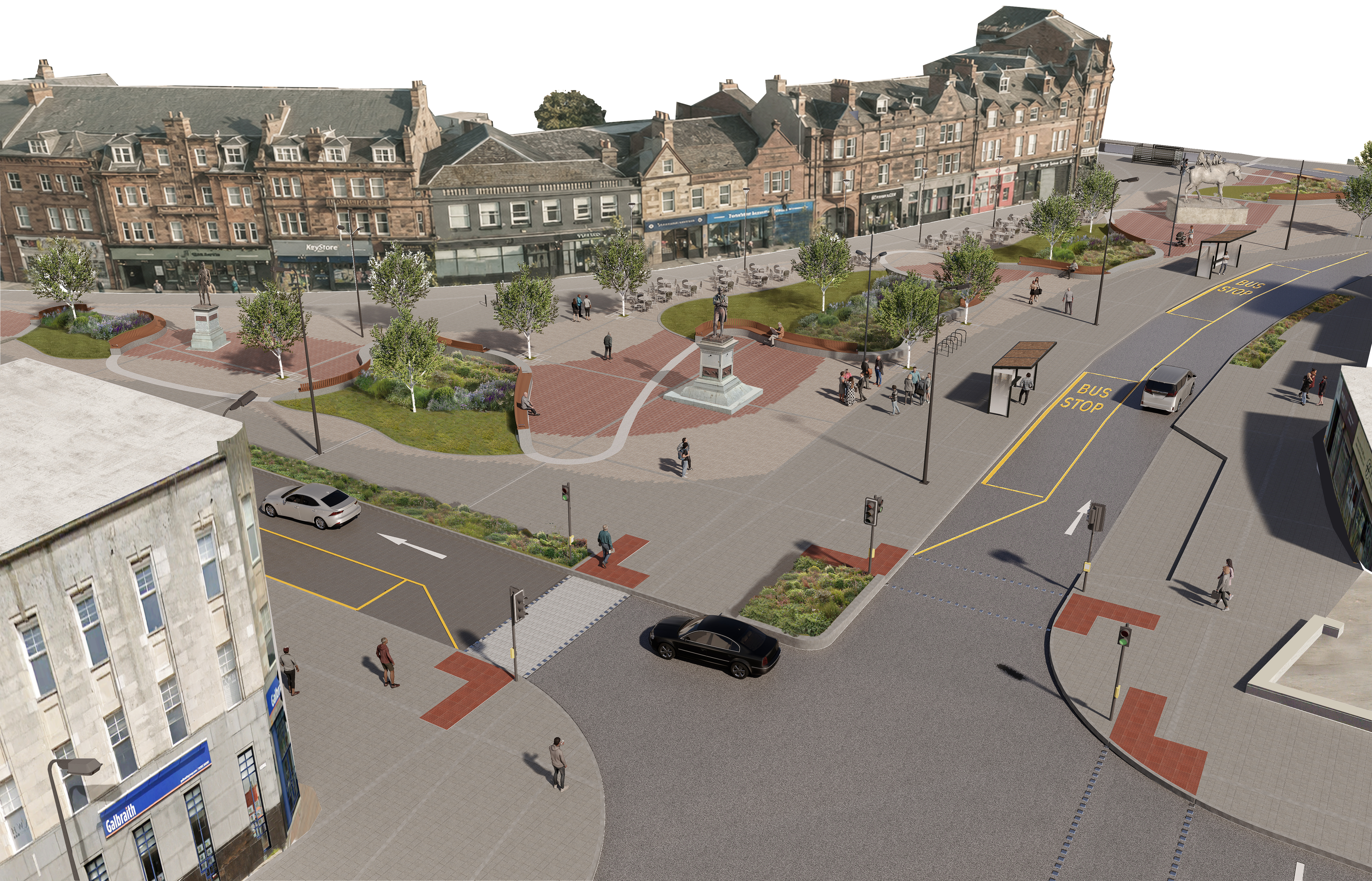Approval for £16m Burns Statue Square redevelopment