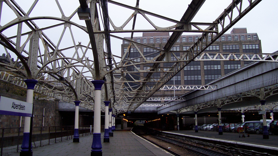 £3.8m track upgrade begins at Aberdeen Station