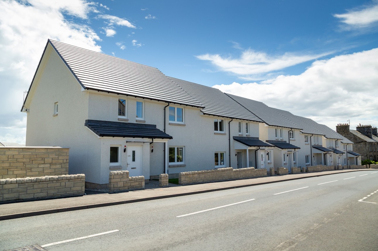 Social rent homes in Aberdour handed over to Fife Council