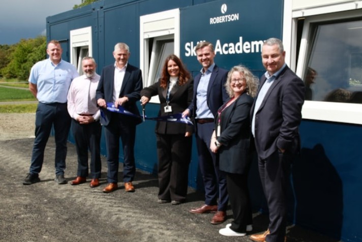 Skills academy opens in Alloa to give construction careers insight