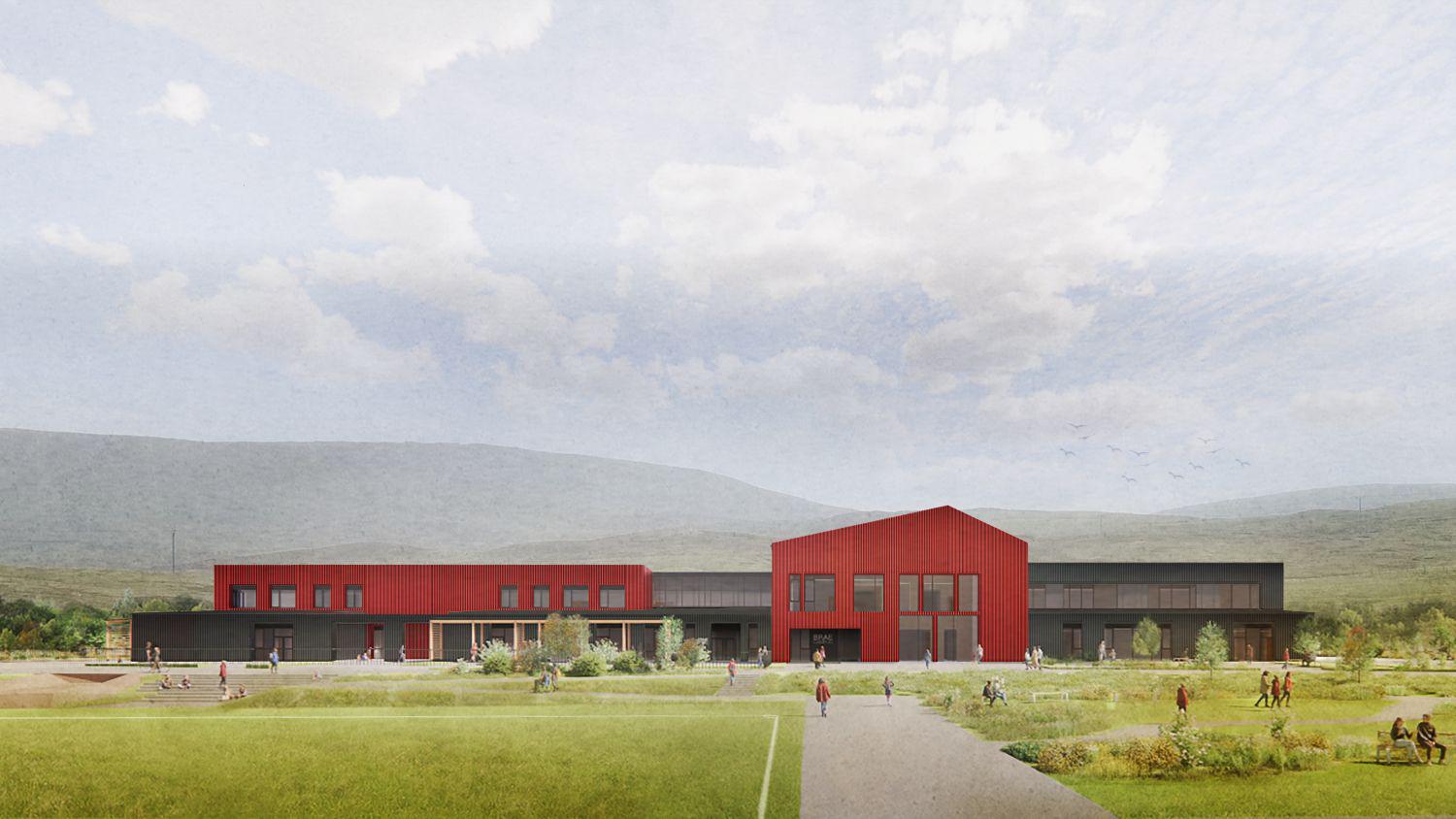 Brae High School design proposals displayed at next consultation event