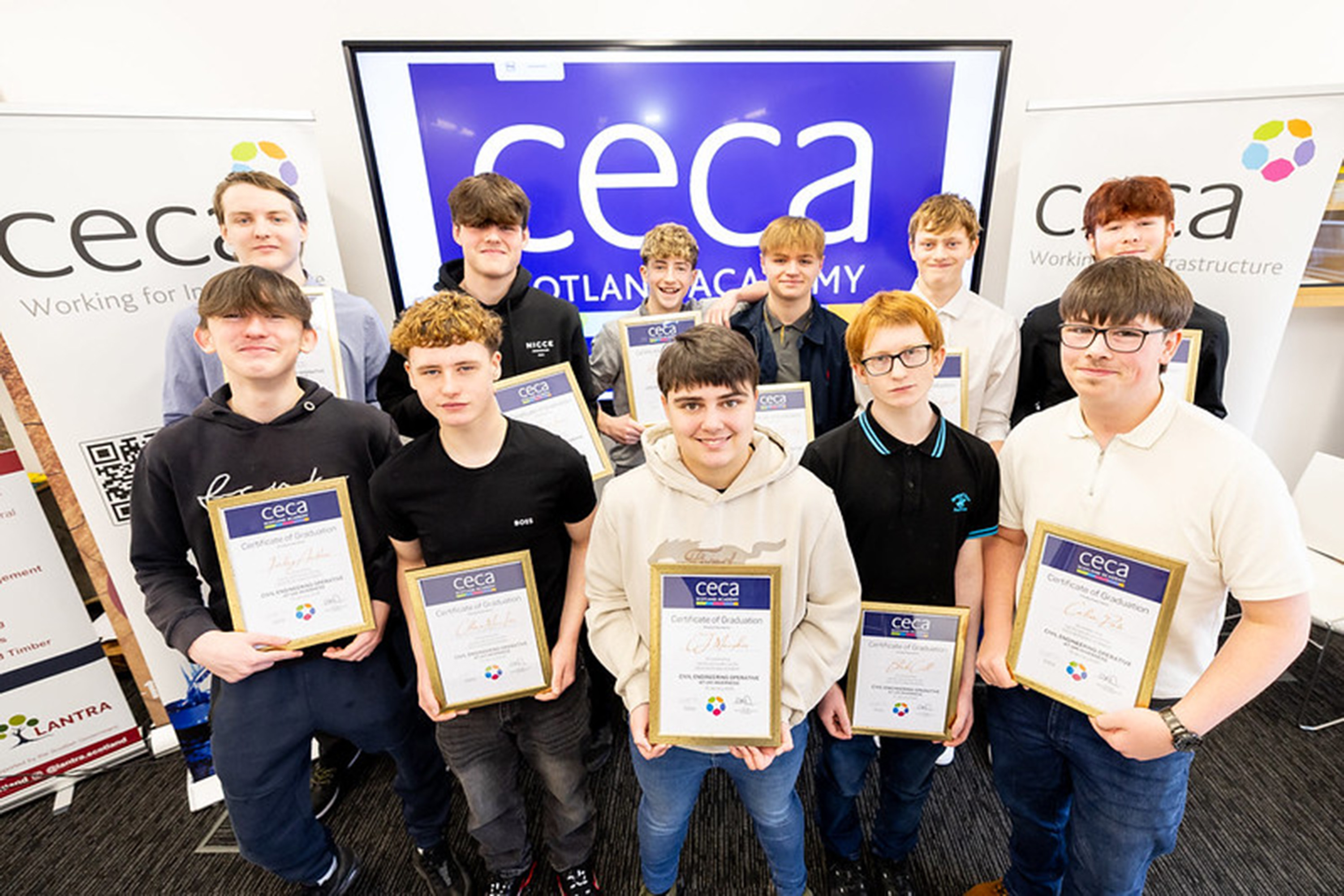 Newest UHI Inverness graduates fast-tracked into civil engineering sector