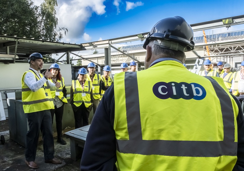 Swedish delegation visits CITB construction college