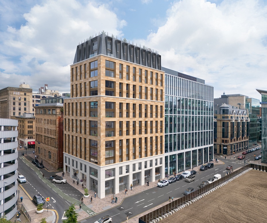 Glasgow ‘minded to grant’ permission for Cadogan Street PBSA