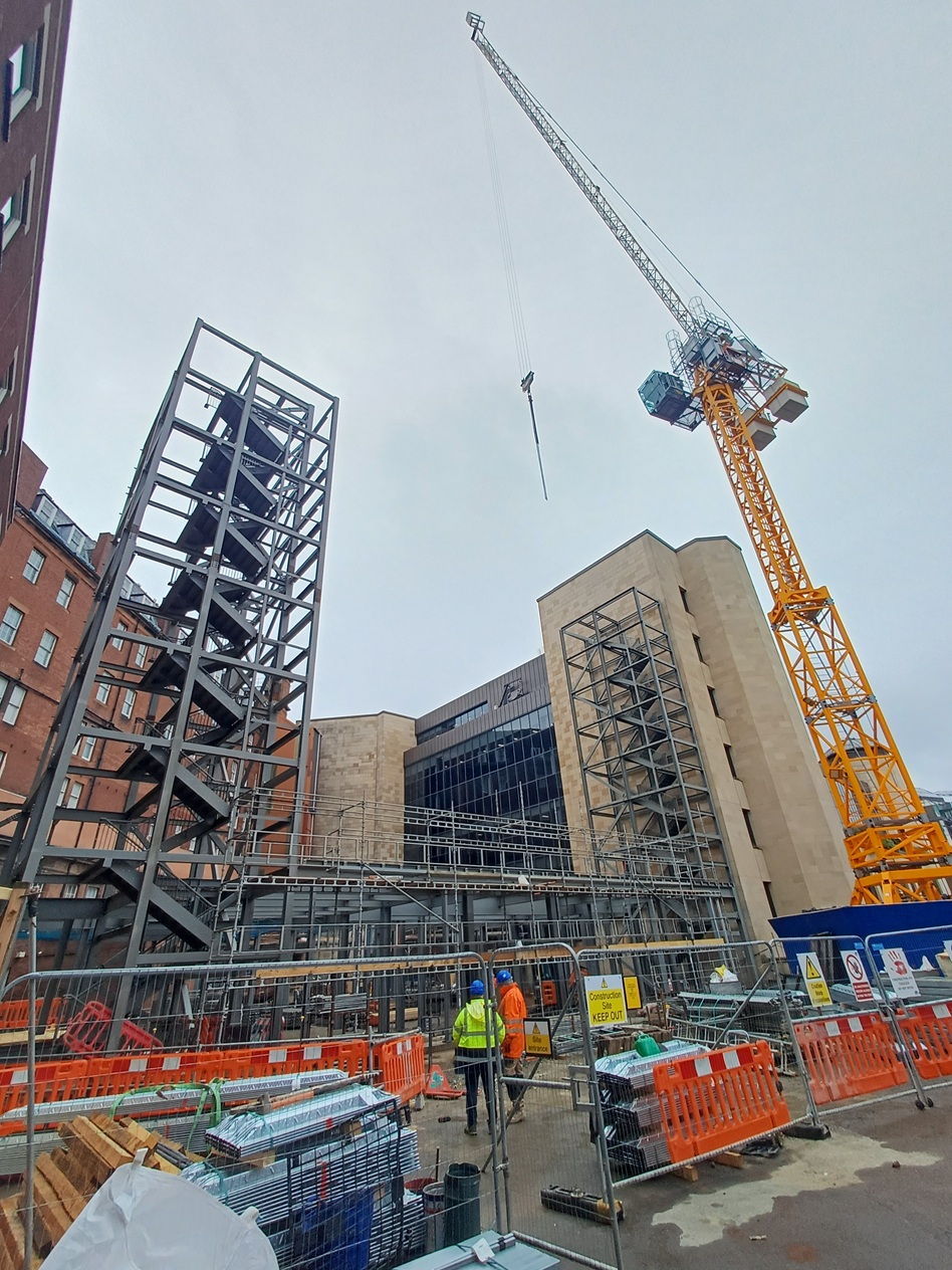 In Pictures: Edinburgh’s Caledonian Hotel extension tops out