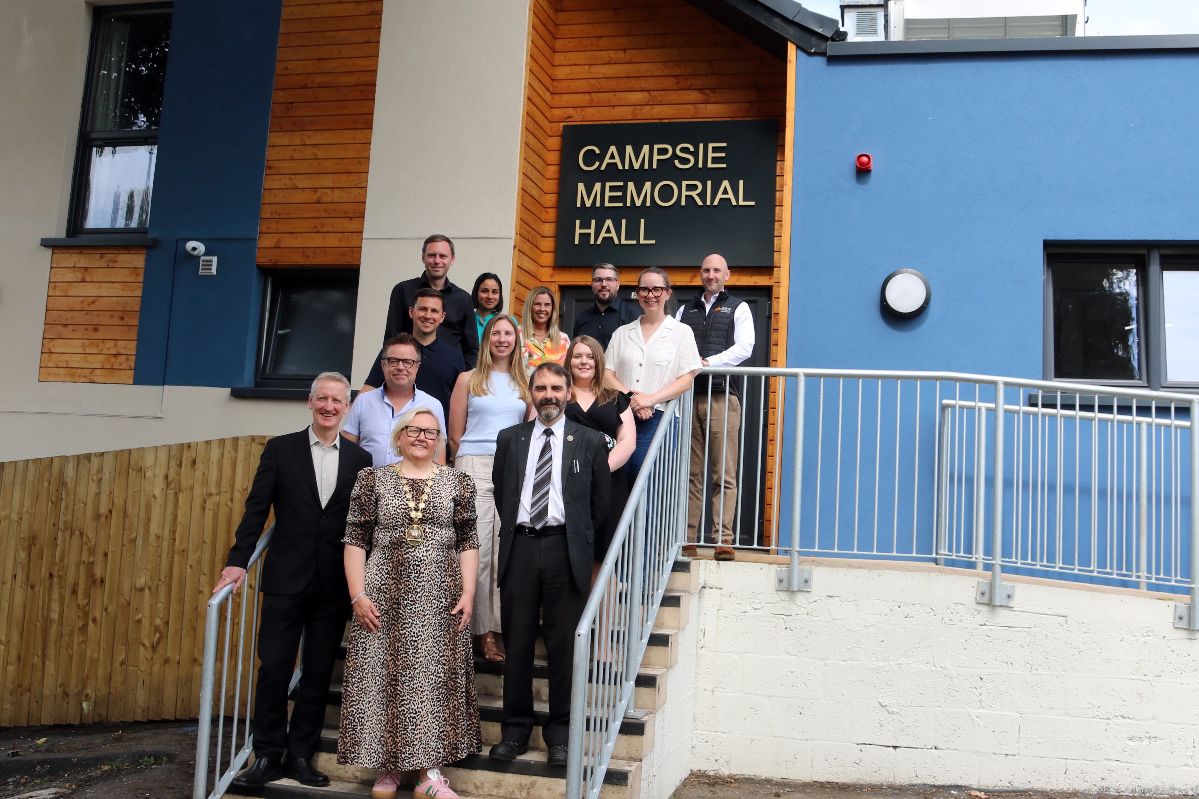 Campsie Memorial Hall reopens after renovation by East Dunbartonshire Council