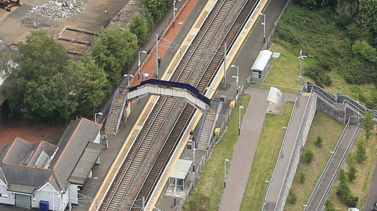 Carluke station footbridge undergoes £500k refurbishment