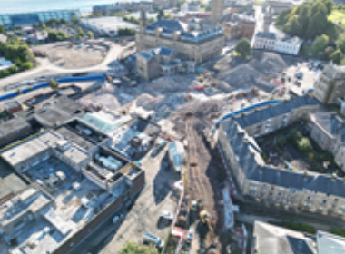 Central Greenock project demolition works set for completion