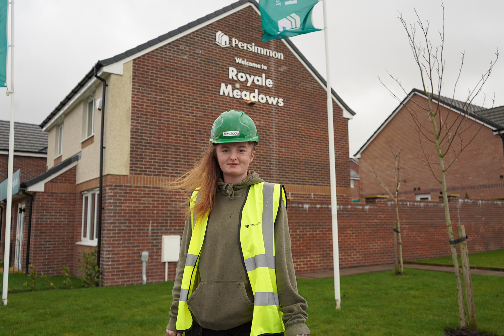 Persimmon encourages young women to consider construction career