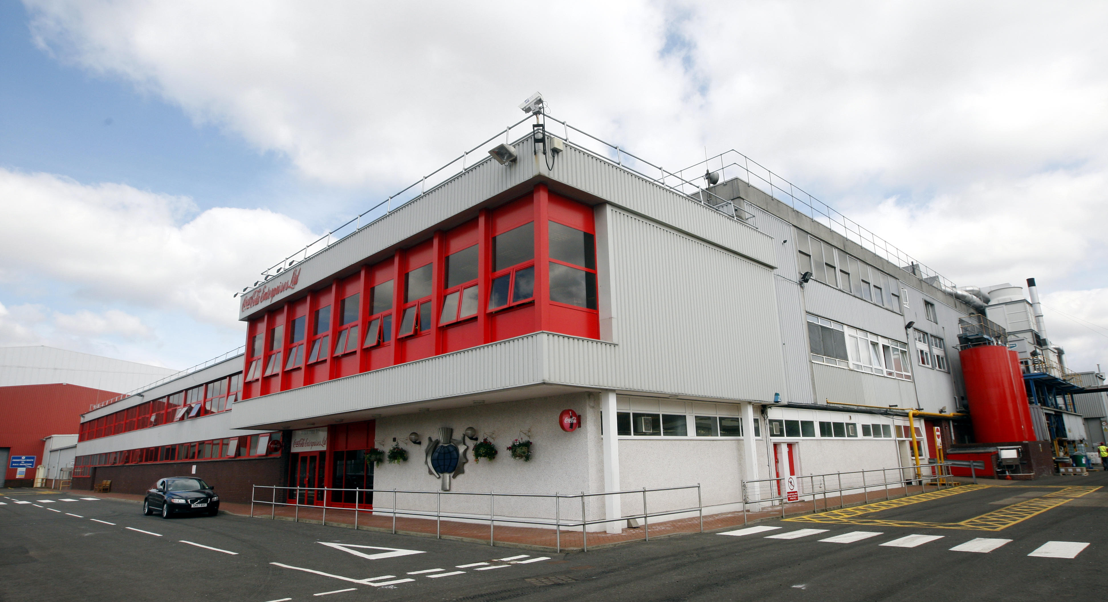 Morris & Spottiswood enhances Coca-Cola plant in East Kilbride