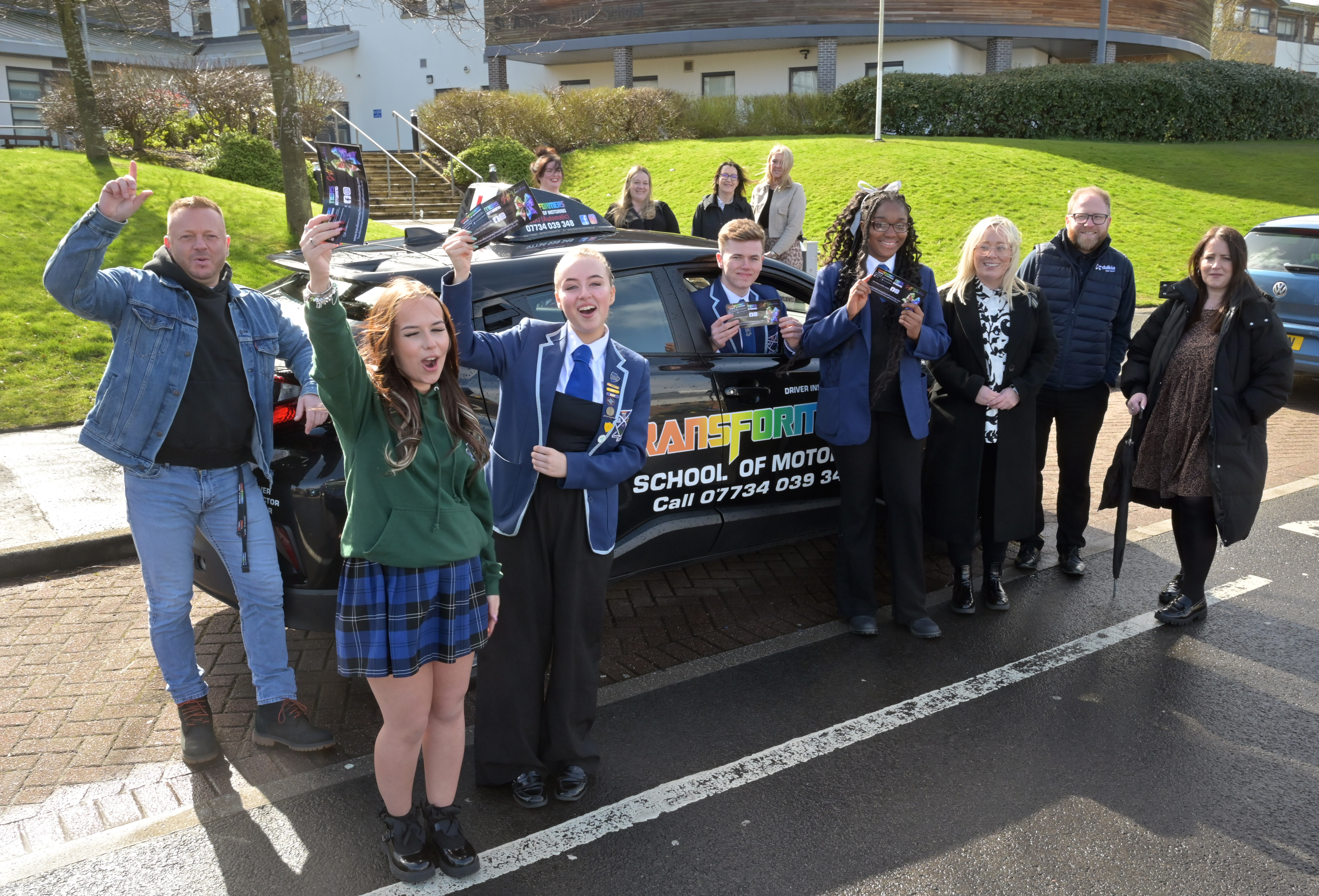 Pupils in the driving seat thanks to Morrison Construction