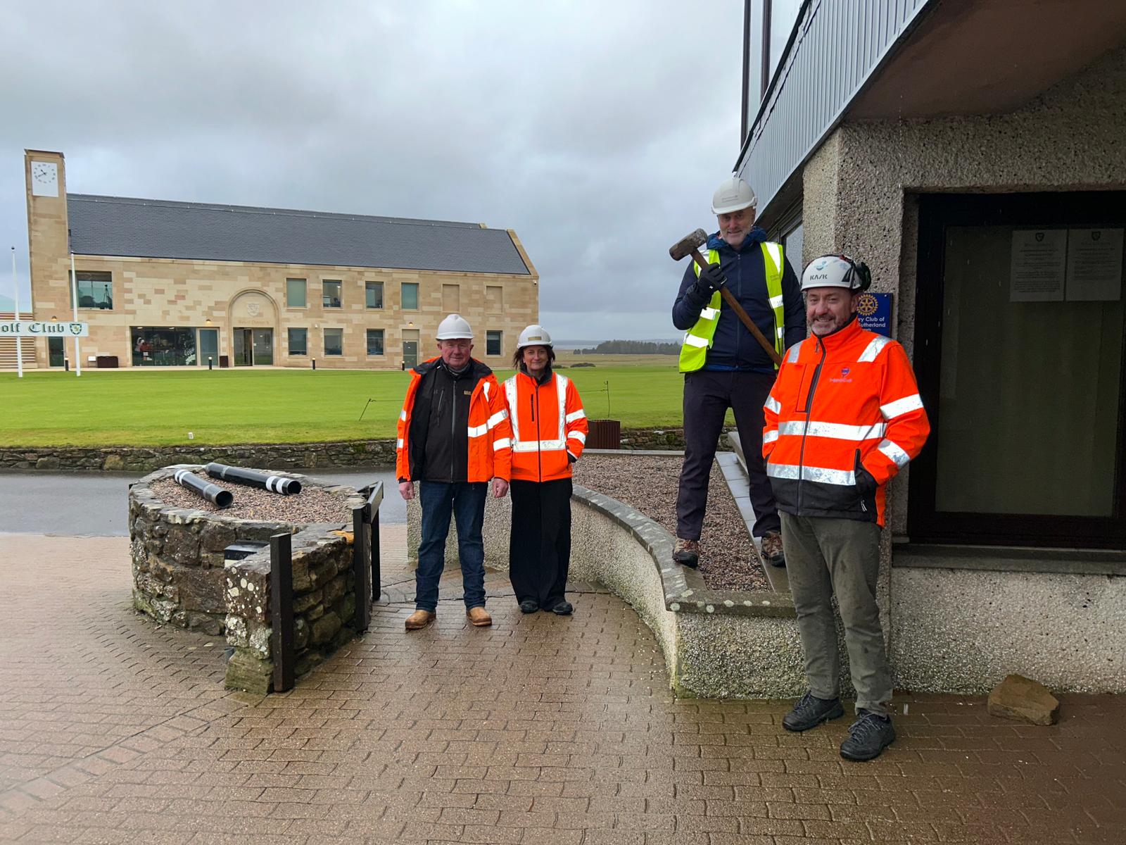 Royal Dornoch bids fond farewell to historic clubhouse