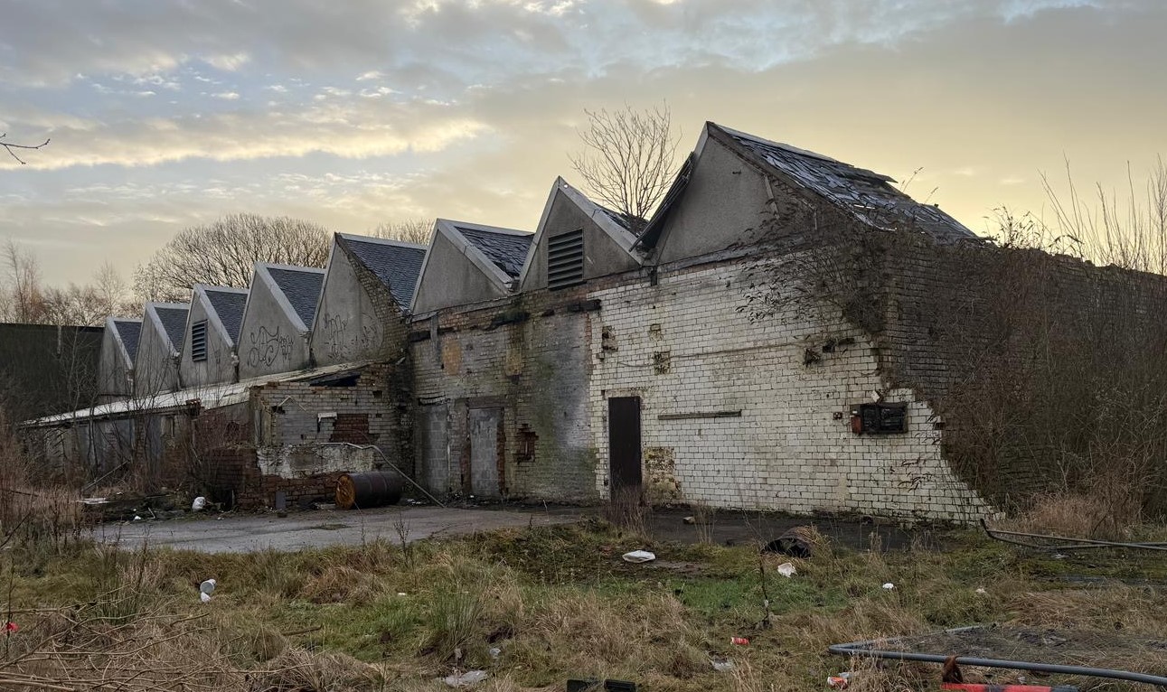 Demolition of Darvel factory underway