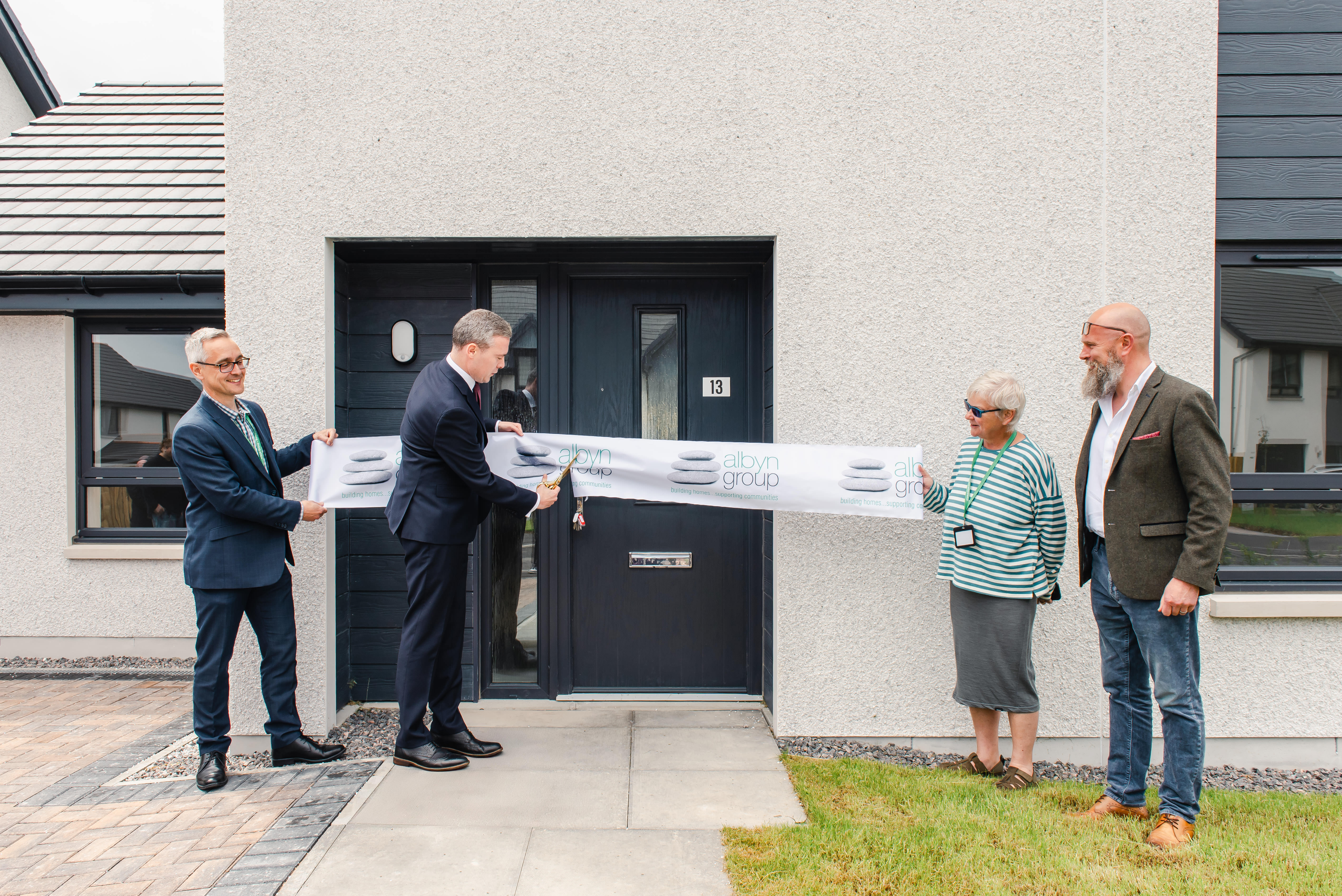 Delivery of 12 new affordable homes completed in Dornoch