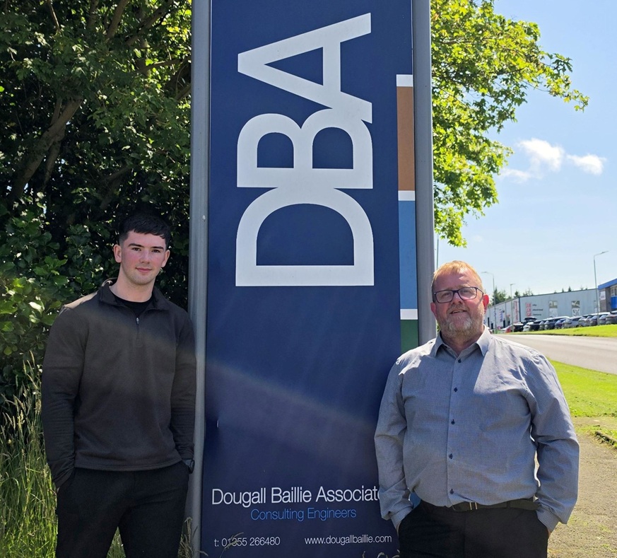 Dougall Baillie Associates supports journey of aspiring engineer