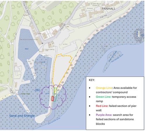 Repair work to begin on Dysart Harbour sea wall