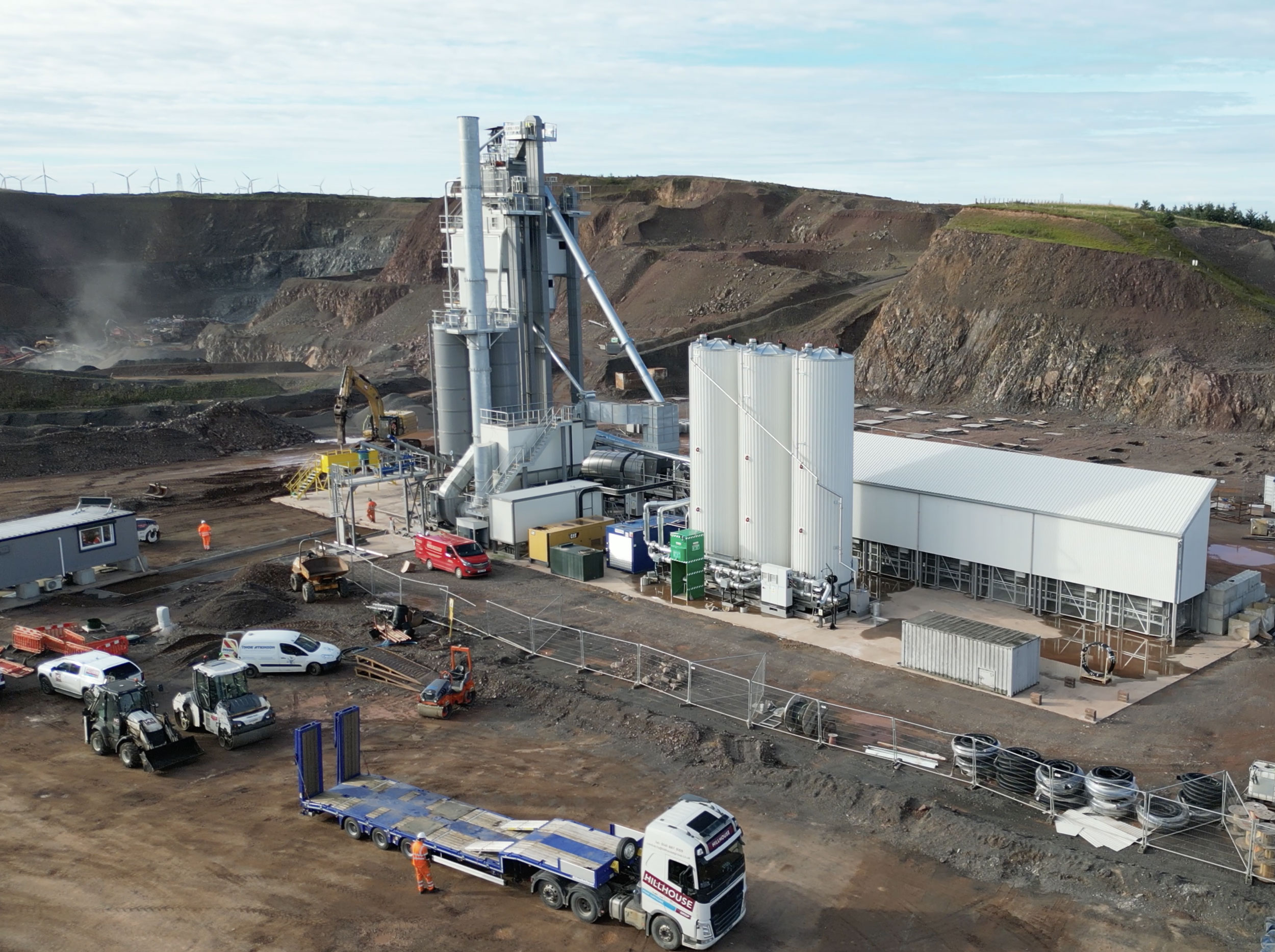 Hillhouse opens £5m Edinburgh asphalt facility