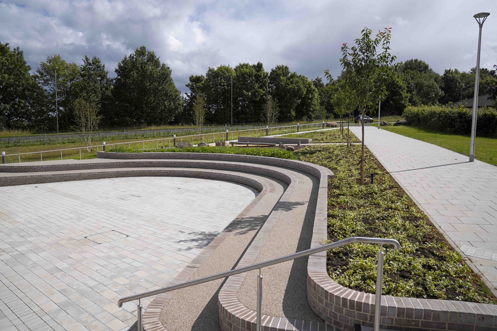 In Pictures: Erskine showcases new civic plaza and events space