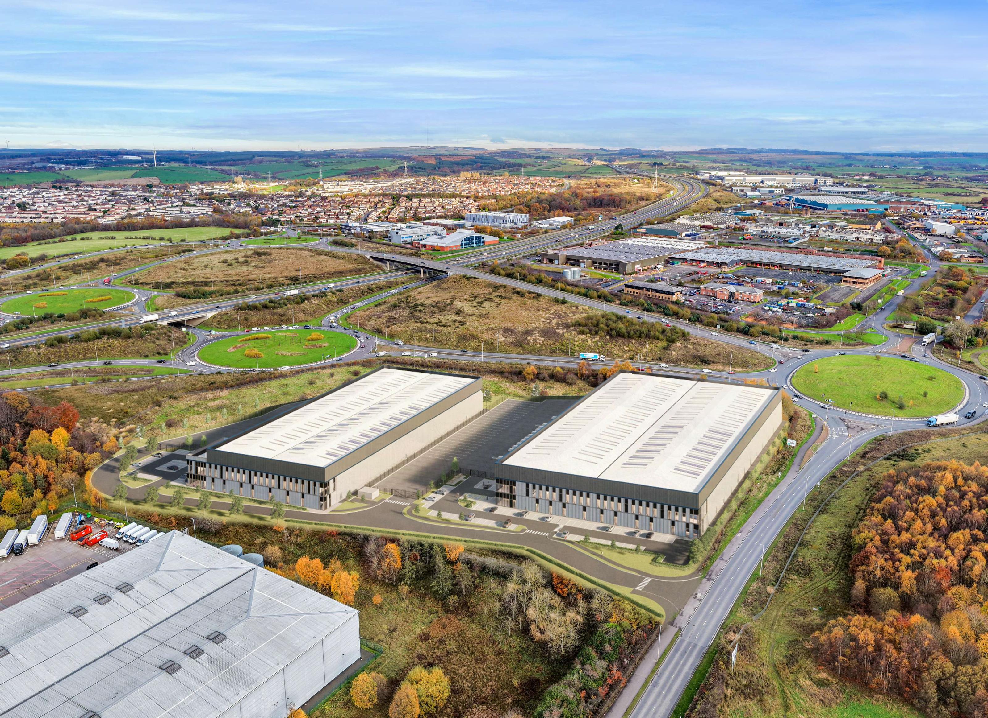 Plans lodged for 200,000 sq ft of industrial & logistics space at Eurocentral
