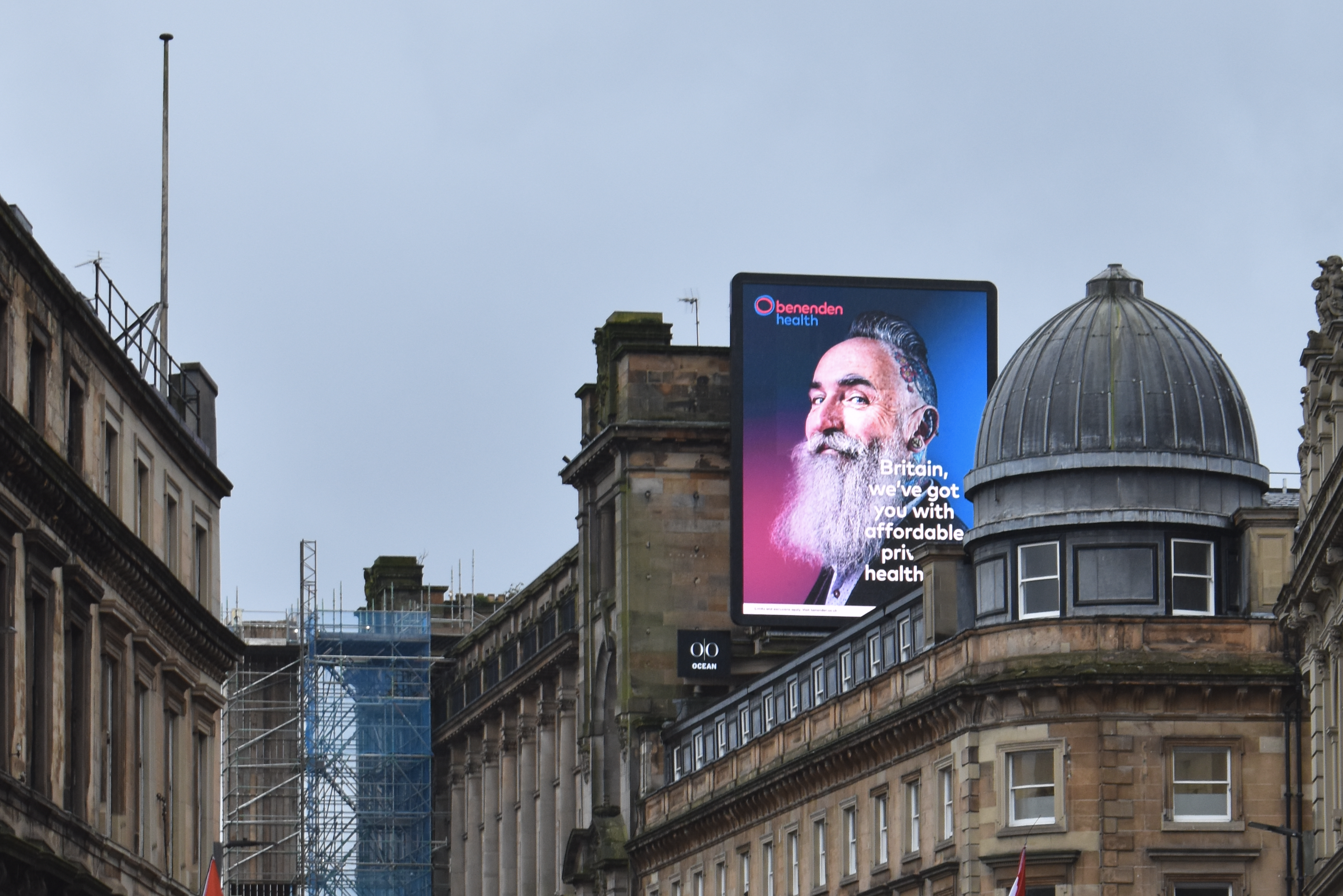 Major fire causes partial collapse of Glasgow's Forsyth building