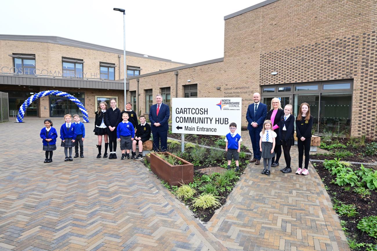 New Gartcosh Community Hub opens its doors