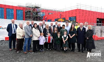 Topping out marked for Girvan Primary School
