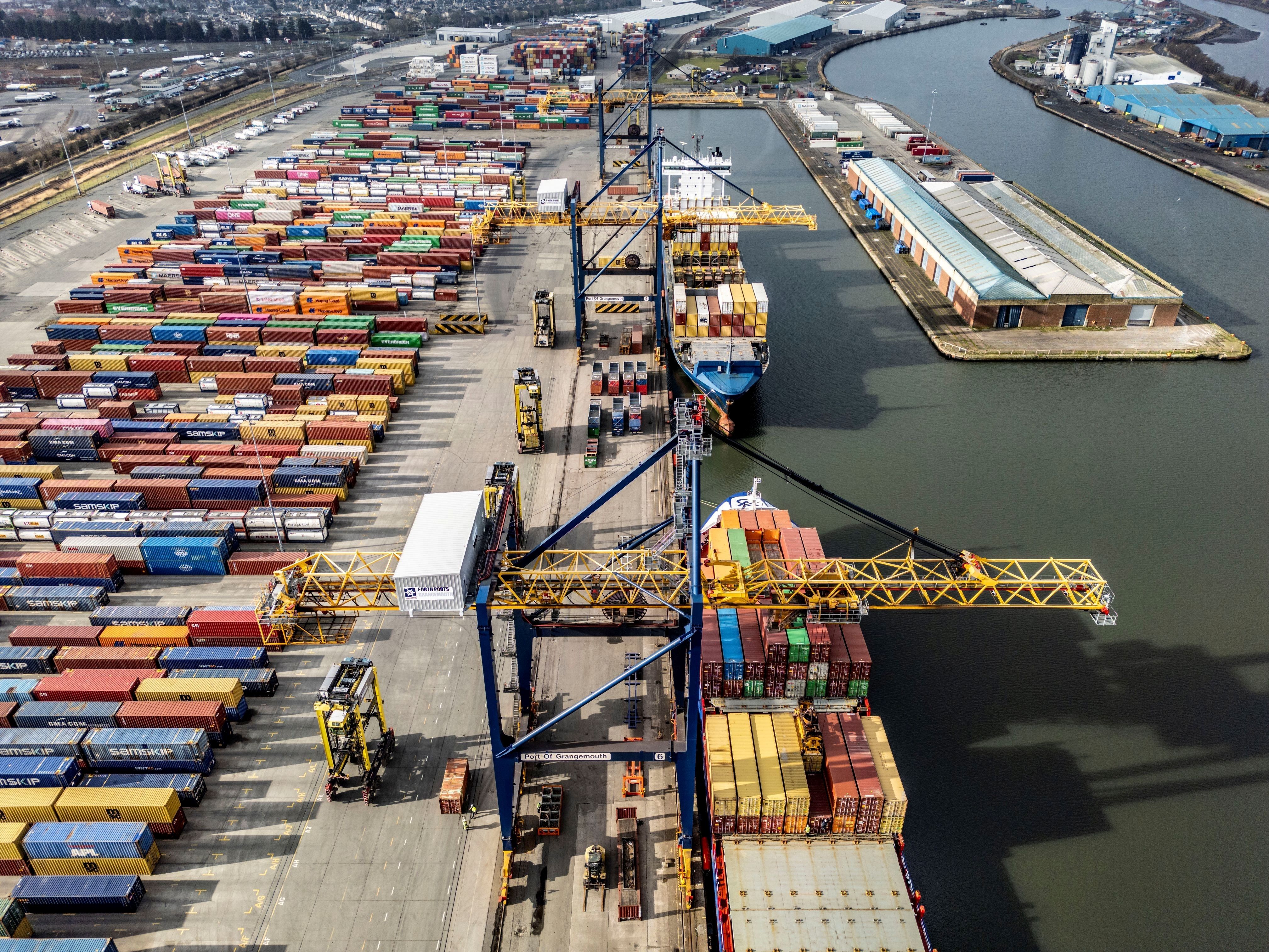 Port of Grangemouth set for £8m infrastructure boost