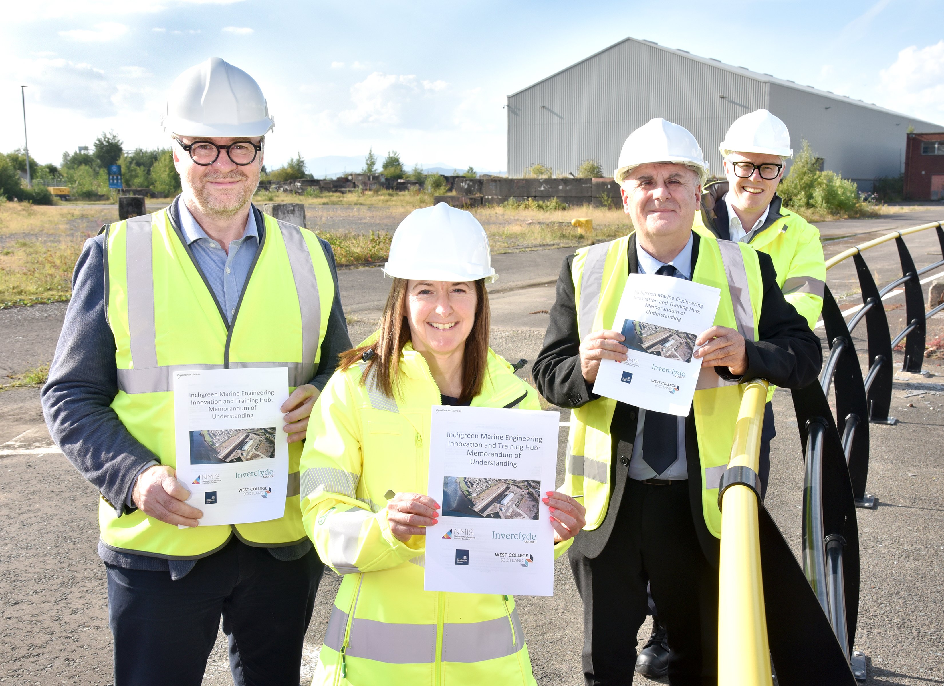 New partnership agreed as part of Inchgreen training centre development