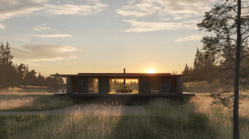 Architects' Showcase: Hyde + Hyde’s origami-inspired home to overlook Beith reservoir