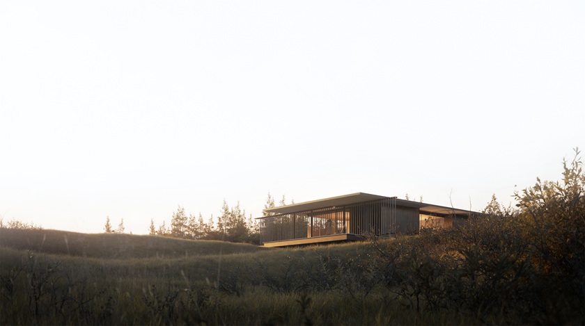 Architects' Showcase: Hyde + Hyde’s origami-inspired home to overlook Beith reservoir