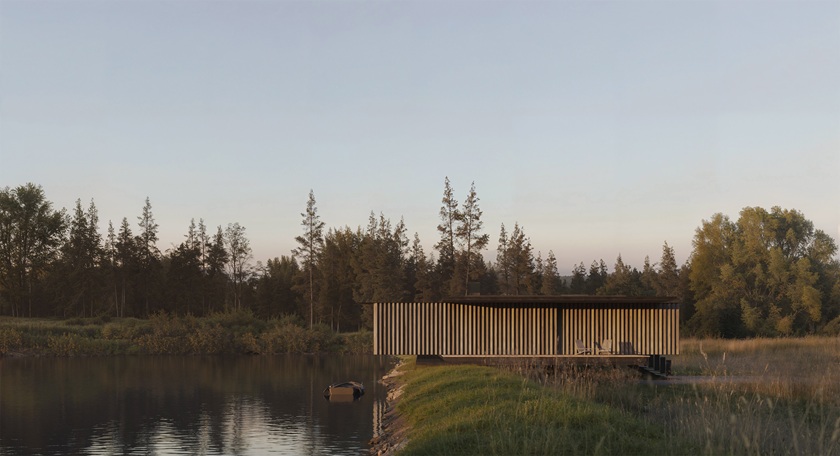 Architects' Showcase: Hyde + Hyde’s origami-inspired home to overlook Beith reservoir