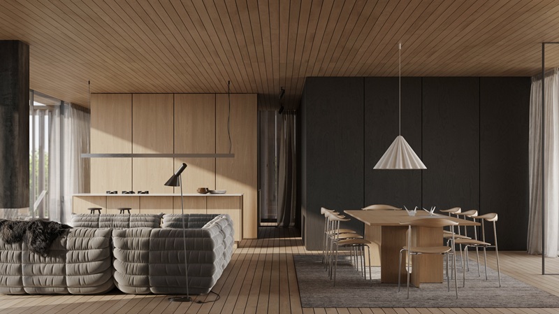Architects' Showcase: Hyde + Hyde’s origami-inspired home to overlook Beith reservoir
