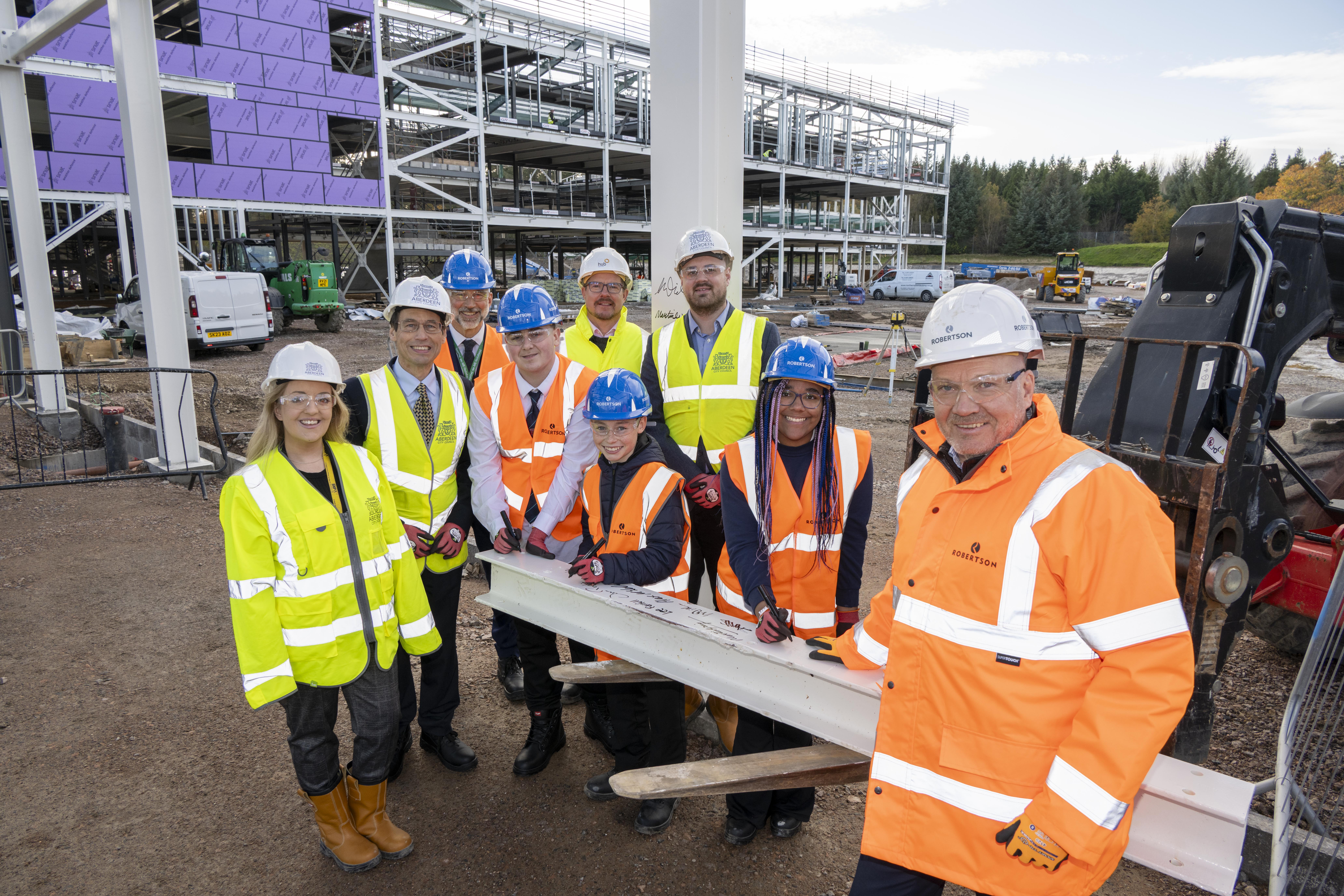 Milestone reached for new £124m Hazlehead Academy Campus