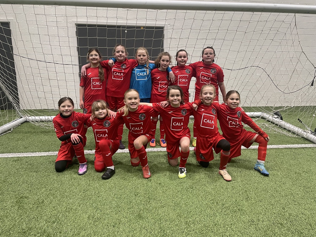 Cala helps Aberdeen under 10s girls’ team kick off season in style