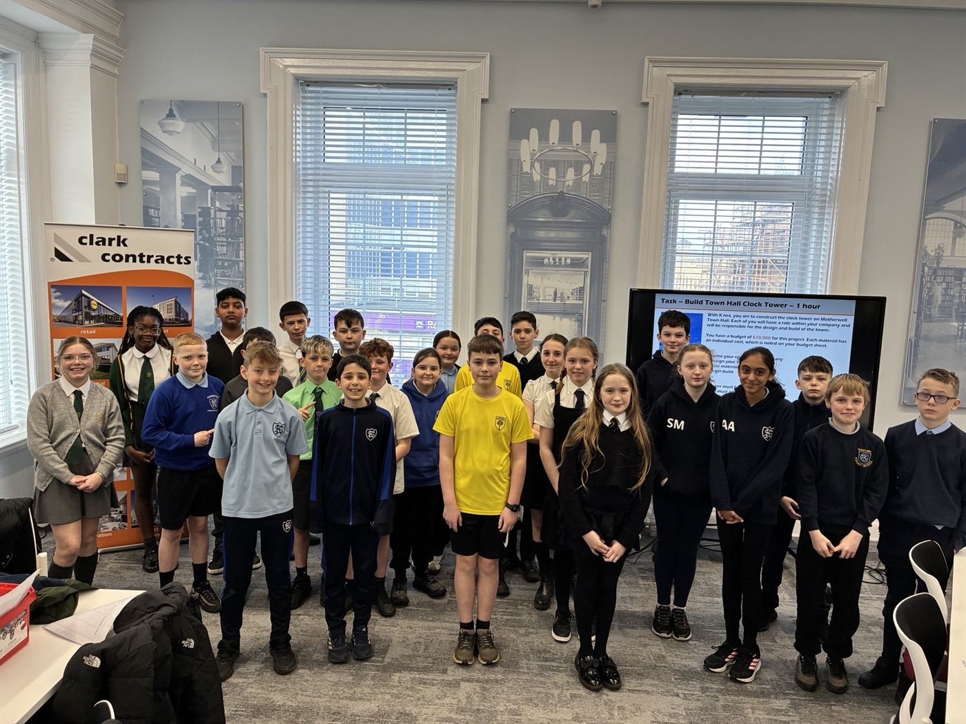 Clark Contracts partners with schools to deliver STEM event