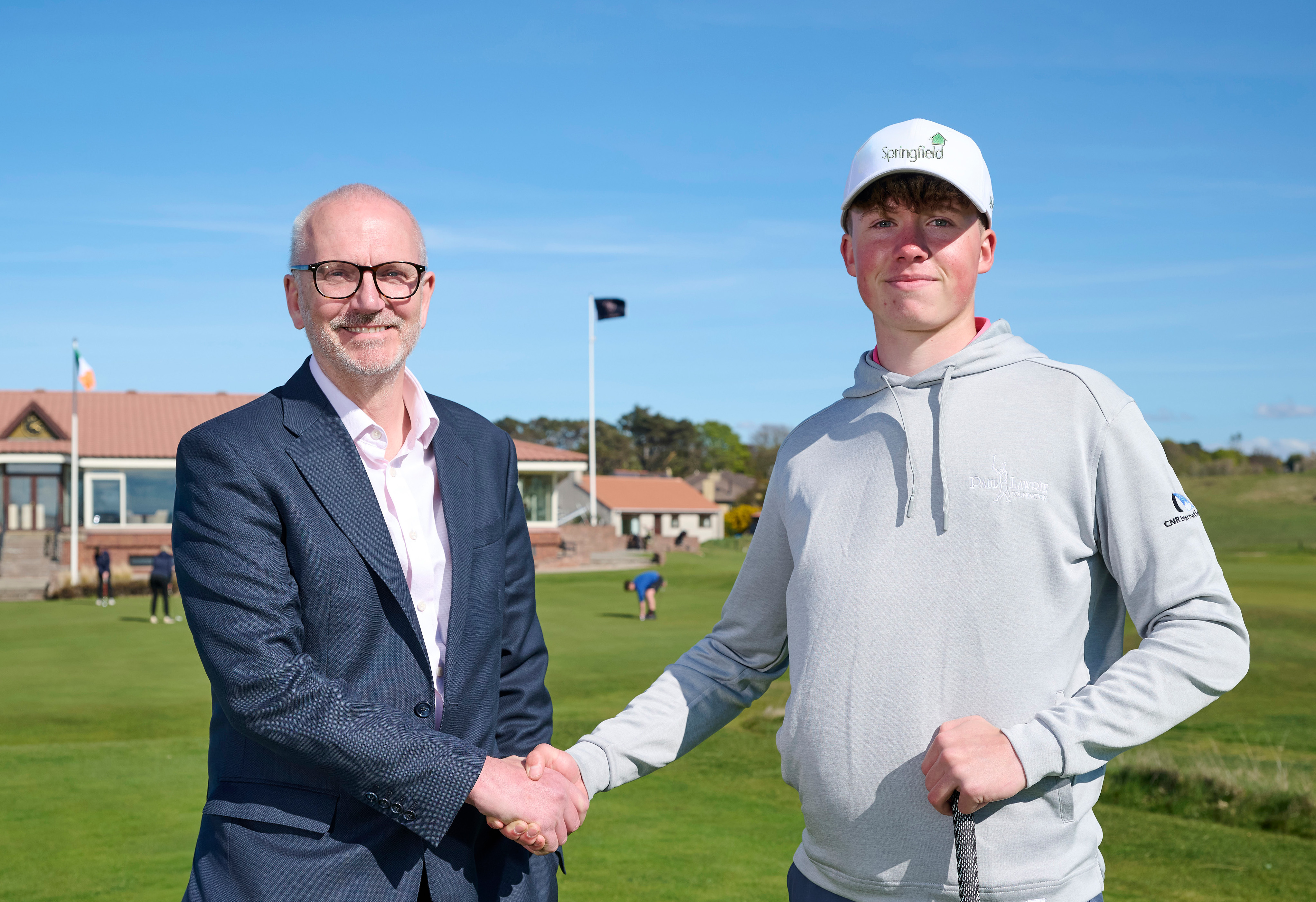 Springfield backs rising Highland golfer Fraser Brown