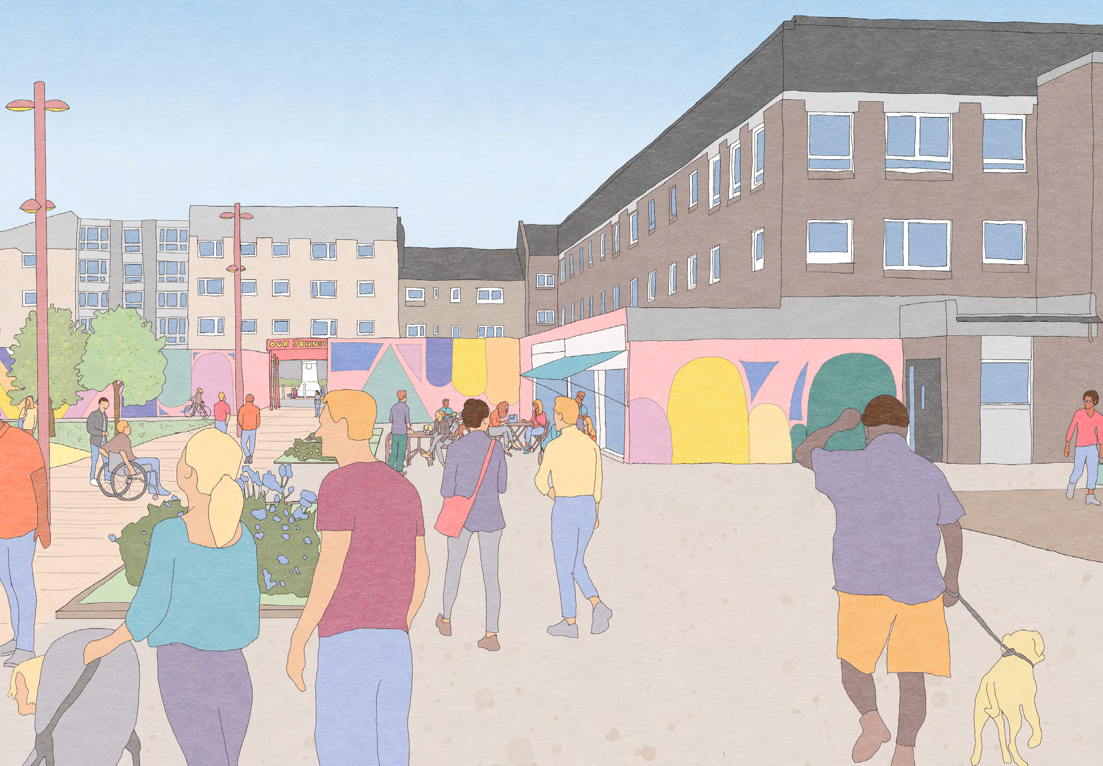 Johnstone Town Centre Vision backed with government funding